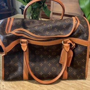 Louis Vuitton pet carrier